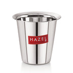 Stainless Steel Tea Glasses, Unbreakable Drinking Glasses with Glossy Finish, 150 ml, Set of 6