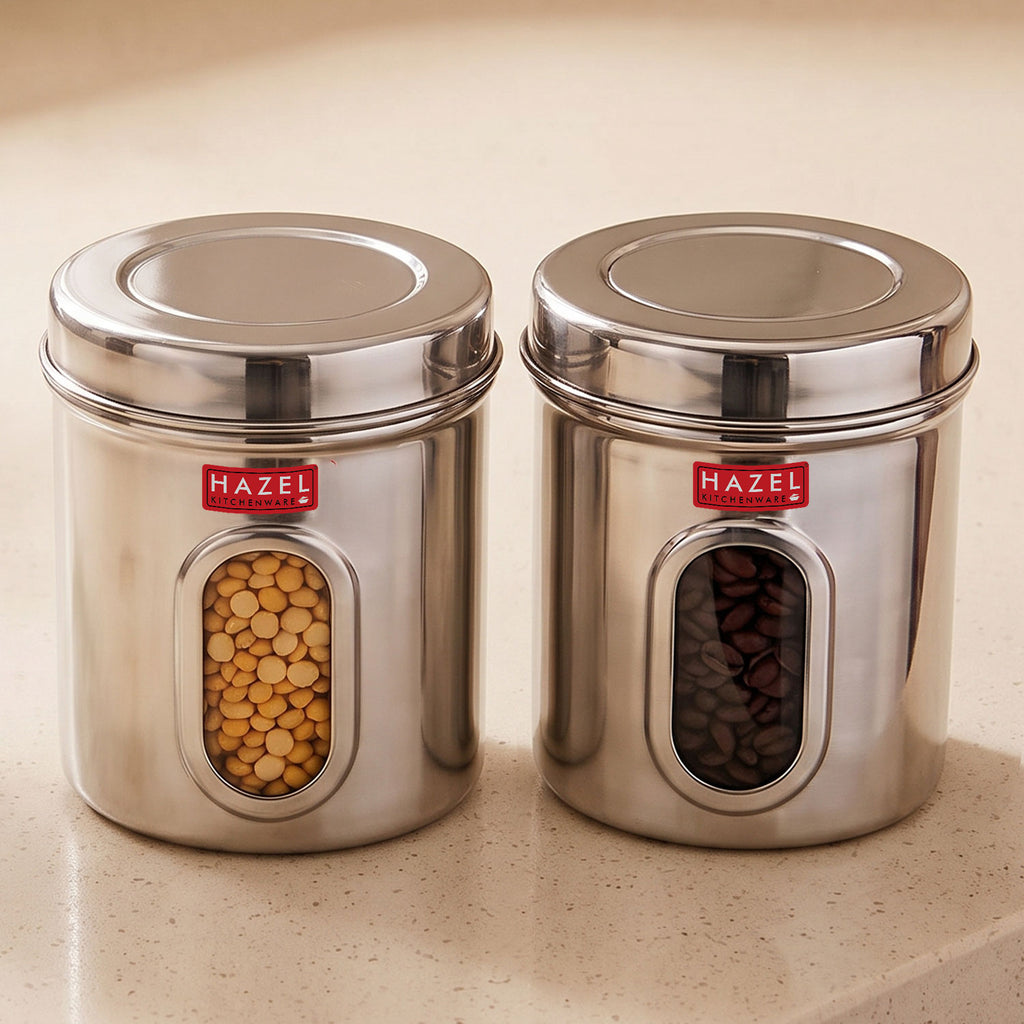Transparent Kitchen Storage Containers, 1700 ML (Set of 2)