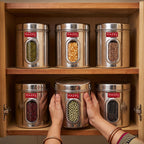 Transparent Kitchen Storage Containers, 1700 ML (Set of 2)
