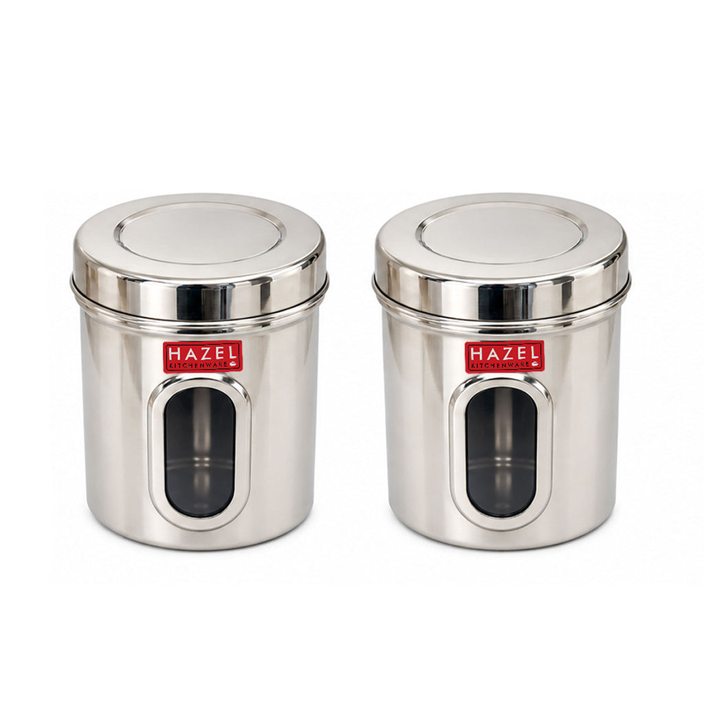 Transparent Kitchen Storage Containers, 1700 ML (Set of 2)