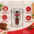 Transparent Kitchen Storage Containers, 2850 ML (Set of 6)