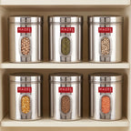 Transparent Kitchen Storage Containers, 2850 ML (Set of 6)