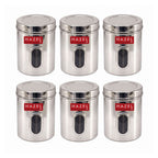 Transparent Kitchen Storage Containers, 2850 ML (Set of 6)