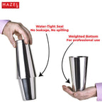 Stainless Steel Cocktail Shaker Set of 2, Small & Large Drink Shaker