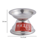 Stainless Steel Fulwati Diya, Pooja Deepak Oil Lamp, (5 x 3.8cm), Set of 6