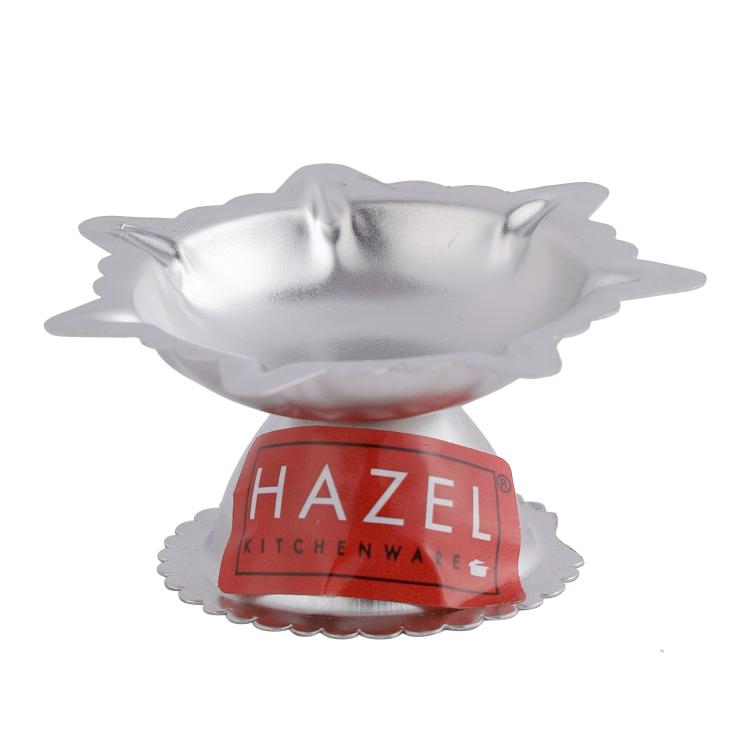 Stainless Steel 7 Wati Diya for Puja, Oil Lamp Deepak, Set of 2