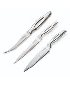 Stainless Steel Kitchen Knife Set of 4 with Chopping Board