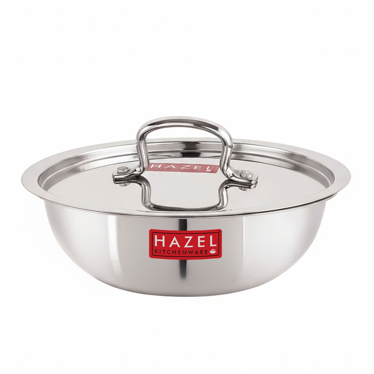 Triply Stainless Steel Induction  Tasla with Steel Lid – 4 L, 29.9 cm