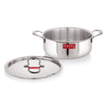 Triply Stainless Steel Cookpot, Induction Bottom, 5000 ml, 28.3 cm