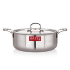 Triply Stainless Steel Casserole, Induction Bottom, 6000 ml, 30.1 cm