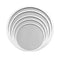 Pizza Crust Screen Aluminum Tray, Set of 5 Round Mesh Pizza Pan for Crispy Crust