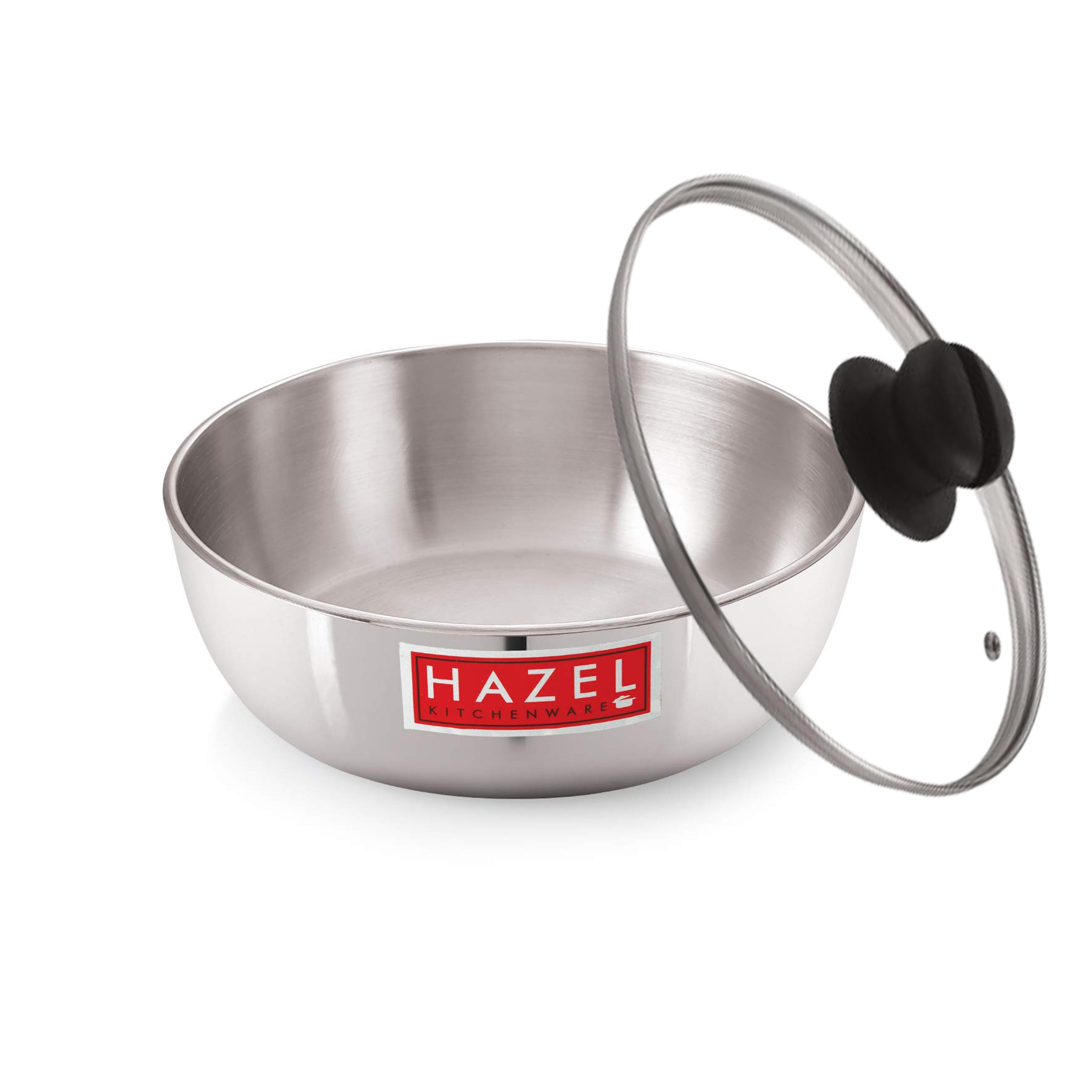 Aluminium Induction Tasra with Lid, 3100 ml, 24.5 cm