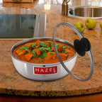Aluminium Induction Tasra with Lid, 3100 ml, 24.5 cm