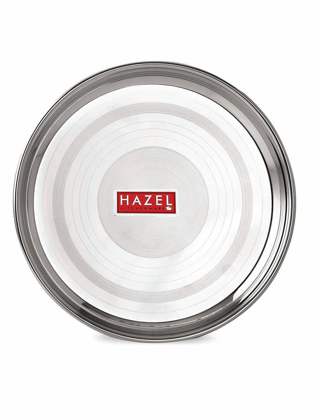 Stainless Steel Dinner Set Of 18, (3 Steel Plate, 6 Bowl, 3 Spoon Set, 3 Dessert Plate, 3 Steel Glass)