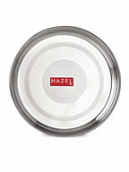 Stainless Steel Dinner Set 30 Pcs, Thali Set with Plates, Bowls & Glasses