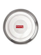Stainless Steel Dinner Set Of 36(6 Steel Plate, 12 Serving Bowl, 6 Spoon Set, 6 Dessert Plate, 6 Steel Glass)