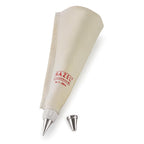 Reusable Piping Bag with Nozzle, 25 cm