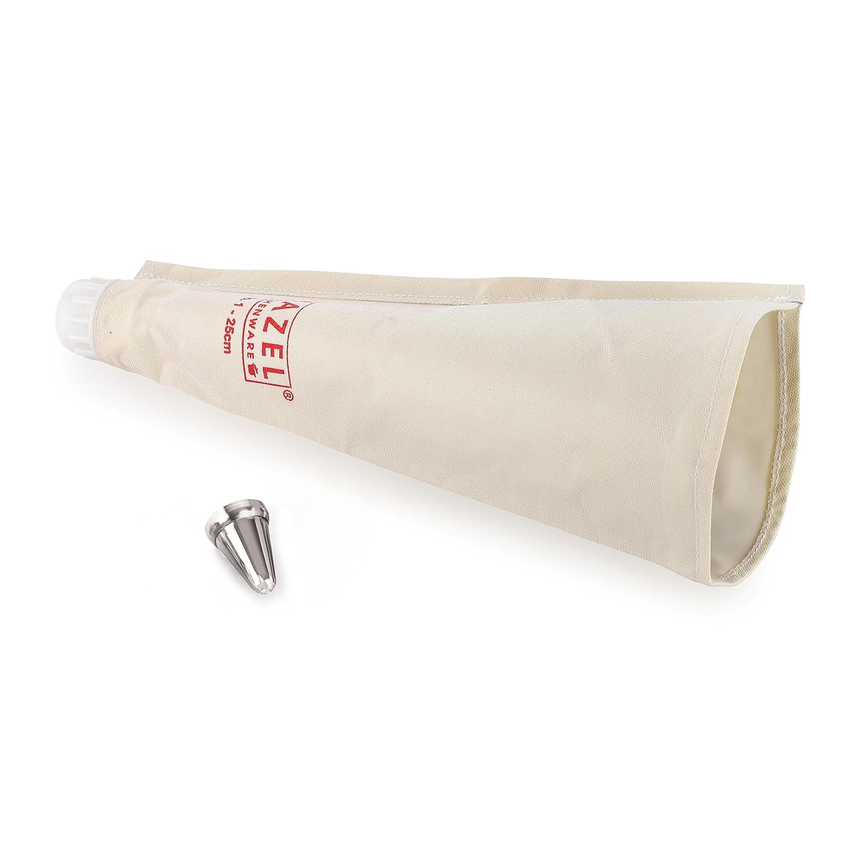 Reusable Piping Bag with Nozzle, 25 cm