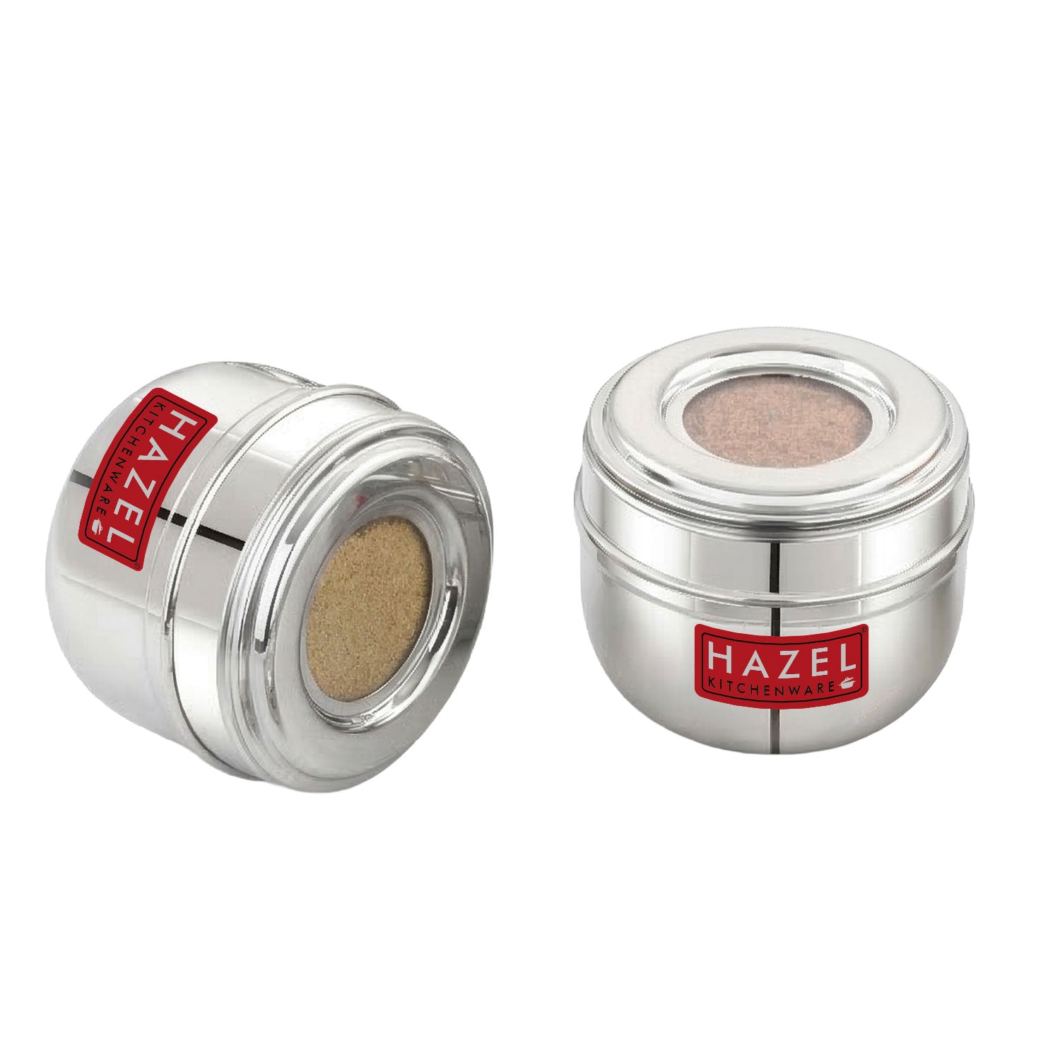 Stainless Steel Storage Containers with See Through Lid, Leakproof & Durable