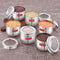 See Through Steel Container, Stainless Steel Kitchen Storage, 1000ml, Set of 6