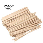 Disposable Wooden Coffee Stirrer for Coffee, Tea, Pack of 1000