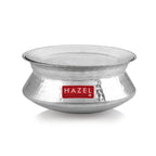Aluminium Hammered Handi with Lid – 6.3 L, 29cm