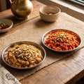 Stainless Steel Halwa Plates for Sweets & Snacks, 100ml, Set of 2