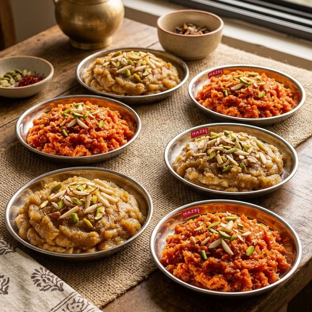 Mini Stainless Steel Halwa Plate, Snack Plates, 100ml, Set of 6