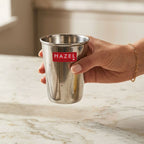 Stainless Steel Juicy Glass, Water, Juice & Milk Tumbler, 350 ml, Set of 6