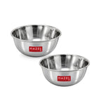 Stainless Steel Wati, Katori Bowl for Dal, Curry, Snacks, 300 ml, Set of 2