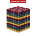 Cotton Kitchen Towel, Kitchen Cleaning Cloths Reusable, Set of 12
