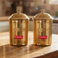 Golden Coffee & Sugar Airight Container, 800 ml, Set of 2