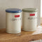 Airtight Coffee and Sugar Container with Labels for Kitchen Storage, 900 ml, Set of 2