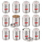 Stainless Steel Container with Transparent Lid, 1400 ML Set of 12
