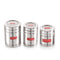 Stainless Steel Tea Coffee Sugar Container Set with Transparent Lid, Set of 3