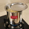 Stainless Steel Milk Boiler Pot with Lid, 1050 ML
