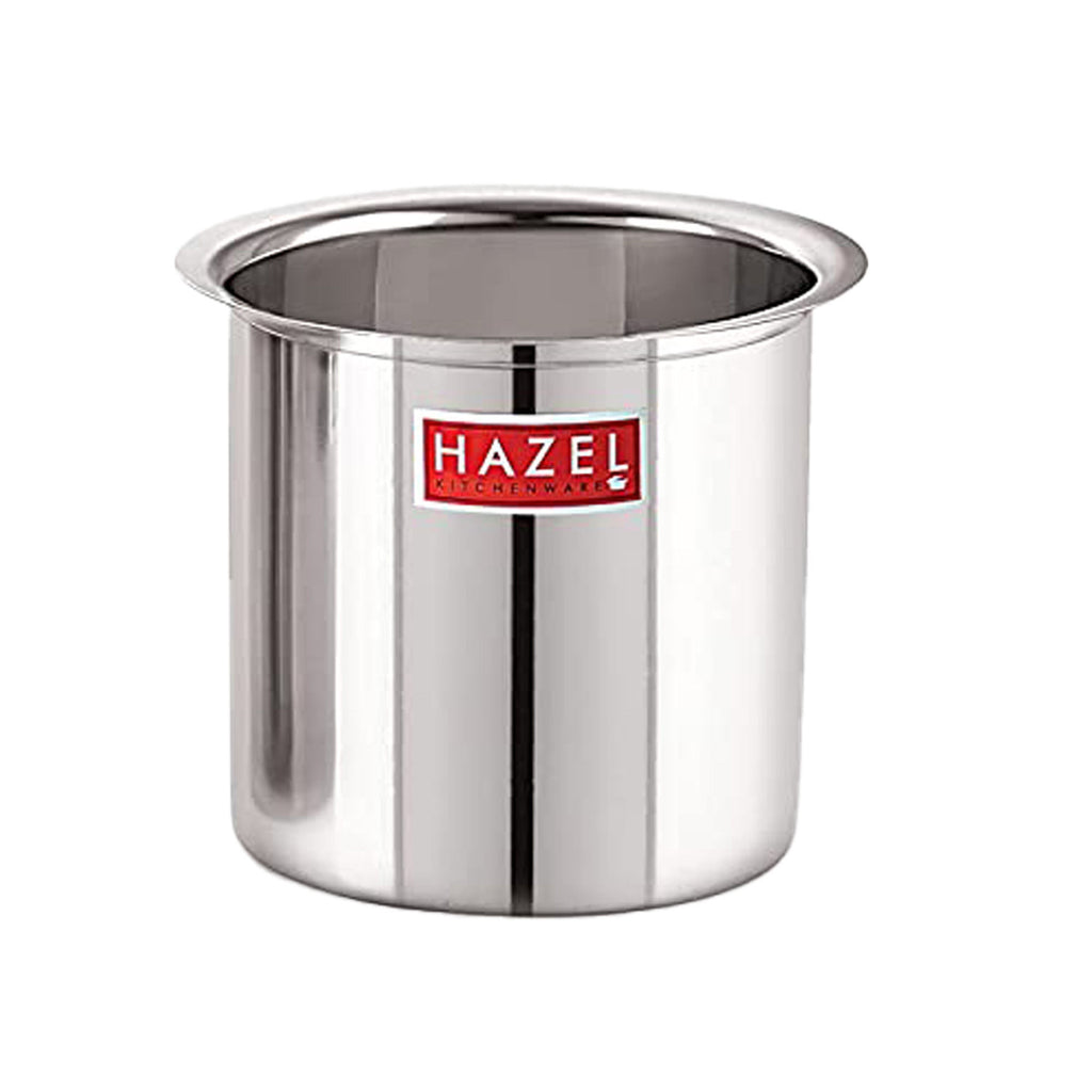 Stainless Steel Milk Pot with Lid, Milk Boiler Vessel, 2200 ml