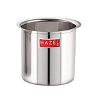 Stainless Steel Milk Pot with Lid, Milk Boiler Vessel, 2200 ml