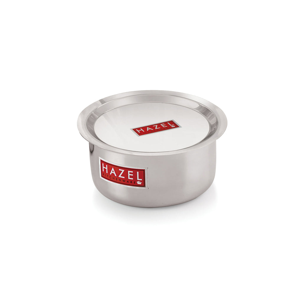 Induction Aluminium Bhagona with Lid, 1400 ml, Tope Cookware Set