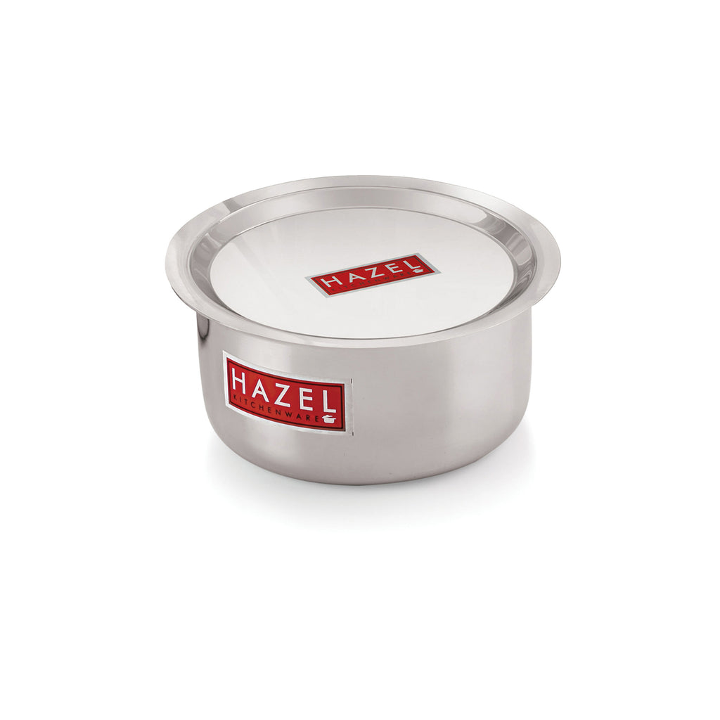Induction Aluminium Bhagona with Lid, 2300 ml, Tope Cookware Set