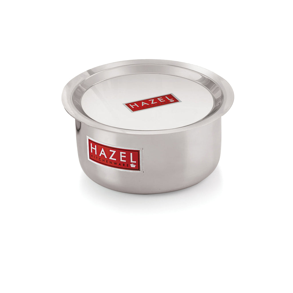 Induction Aluminium Bhagona with Lid, 3000 ml, Tope Cookware Set