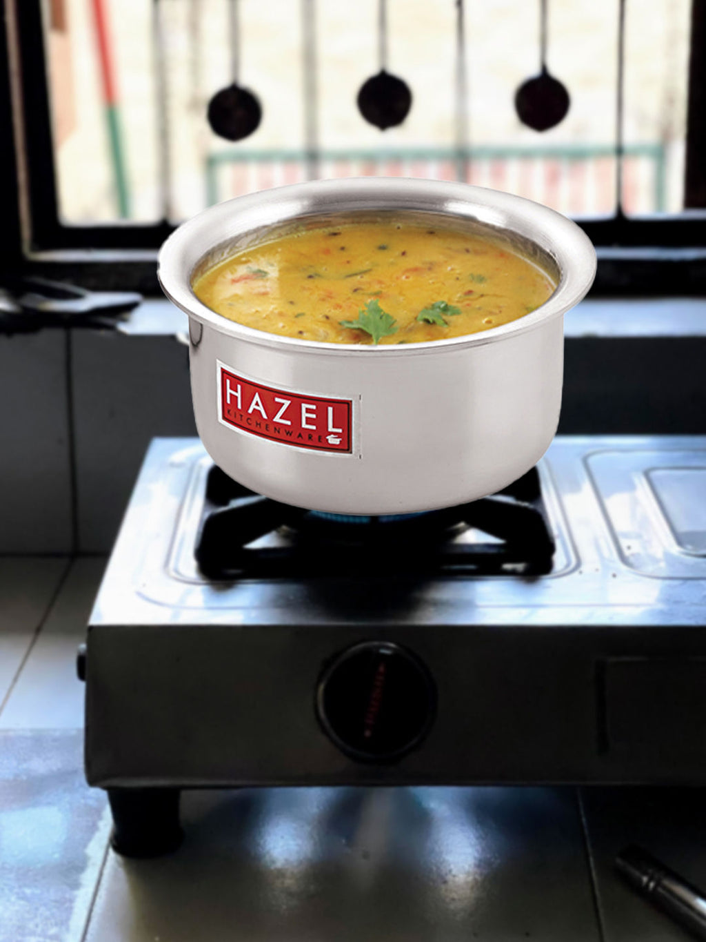 Induction Base Aluminium Tope with Lid, Bhagona, 4400 ml