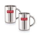 Stainless Steel Double Wall Jumbo Mug Set of 2, 420 ml