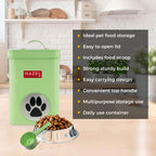 Airtight Pet Food Storage Container with Lid, 3200 ml