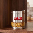 Transparent Steel Container, 700 ML