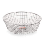 Stainless Steel Dish Drainer Bowl Bartan Basket Utensil Drying Rack Round Large Stand for Kitchen
