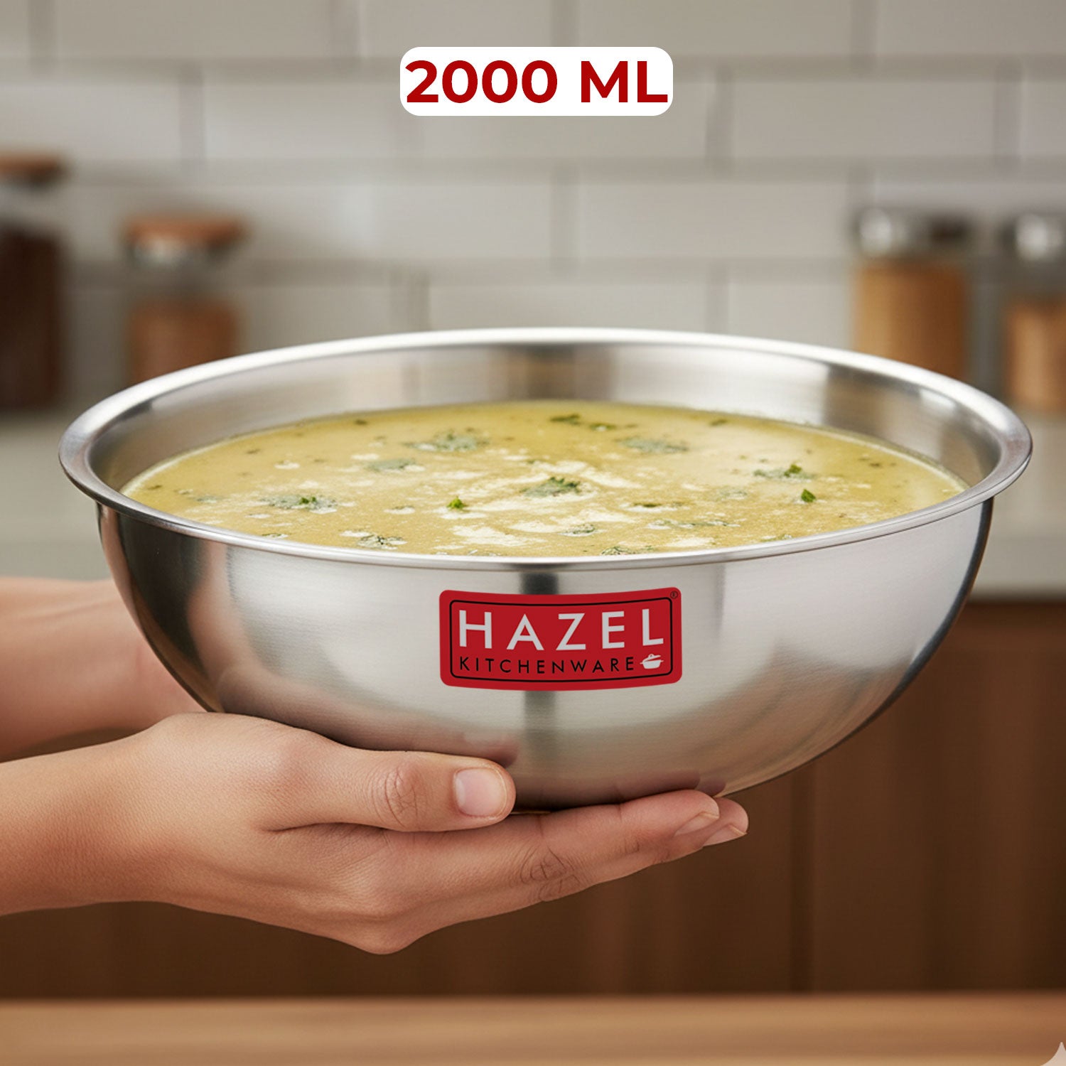 Triply Stainless Steel Induction Bottom Tasla, 2 L, 22.5 cm