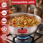 Triply Stainless Steel  Tasla with Induction Bottom, 3 L, 26.5 cm