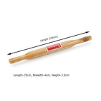 Wooden Belan Rolling Pin, Roti & Chapati Dough Roller, 35 cm