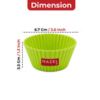 Round Reusable Silicone Cupcake Moulds - Set Of 12